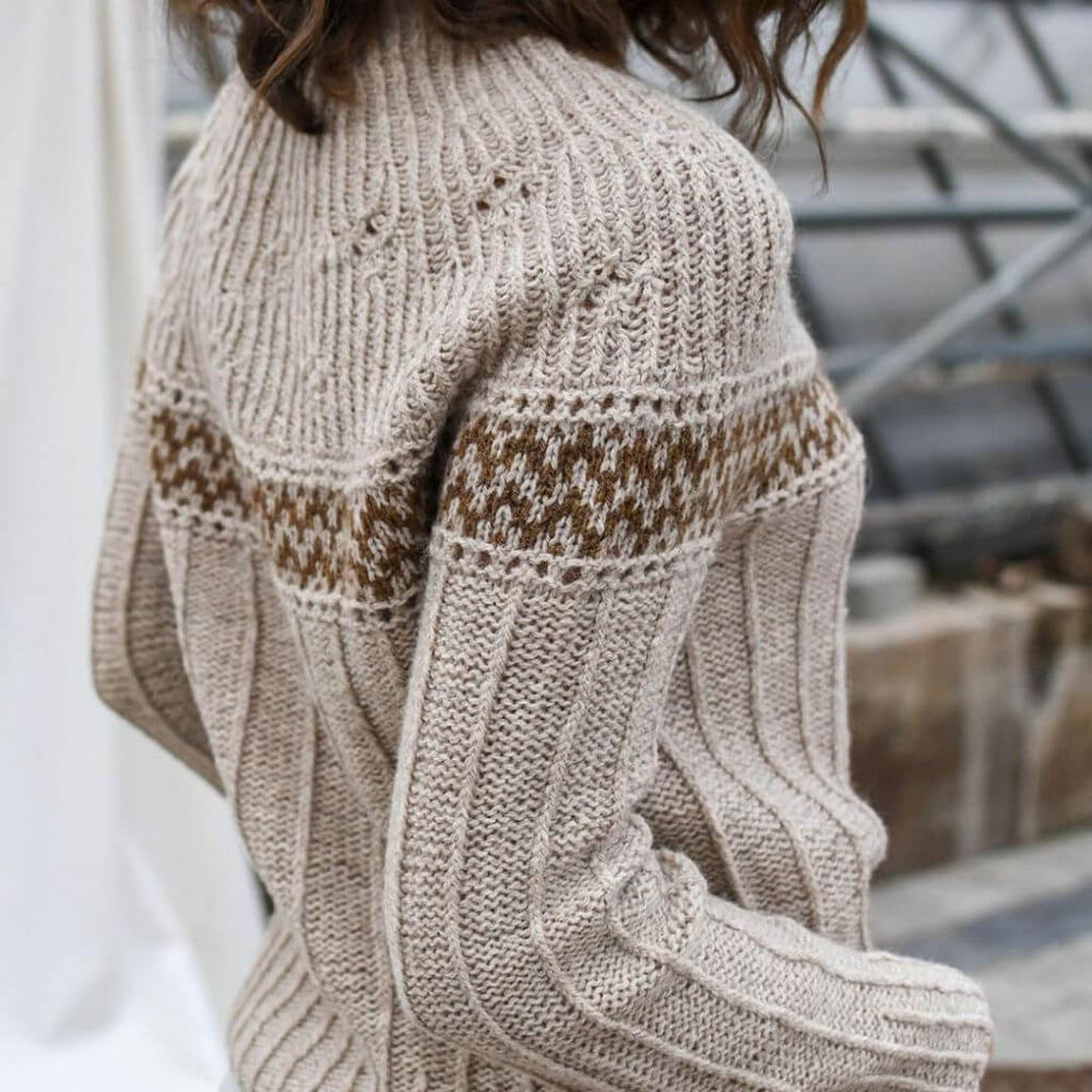 BC Garn Pullover Jonna Strickanleitung - BC Garn Lieblingsgarn