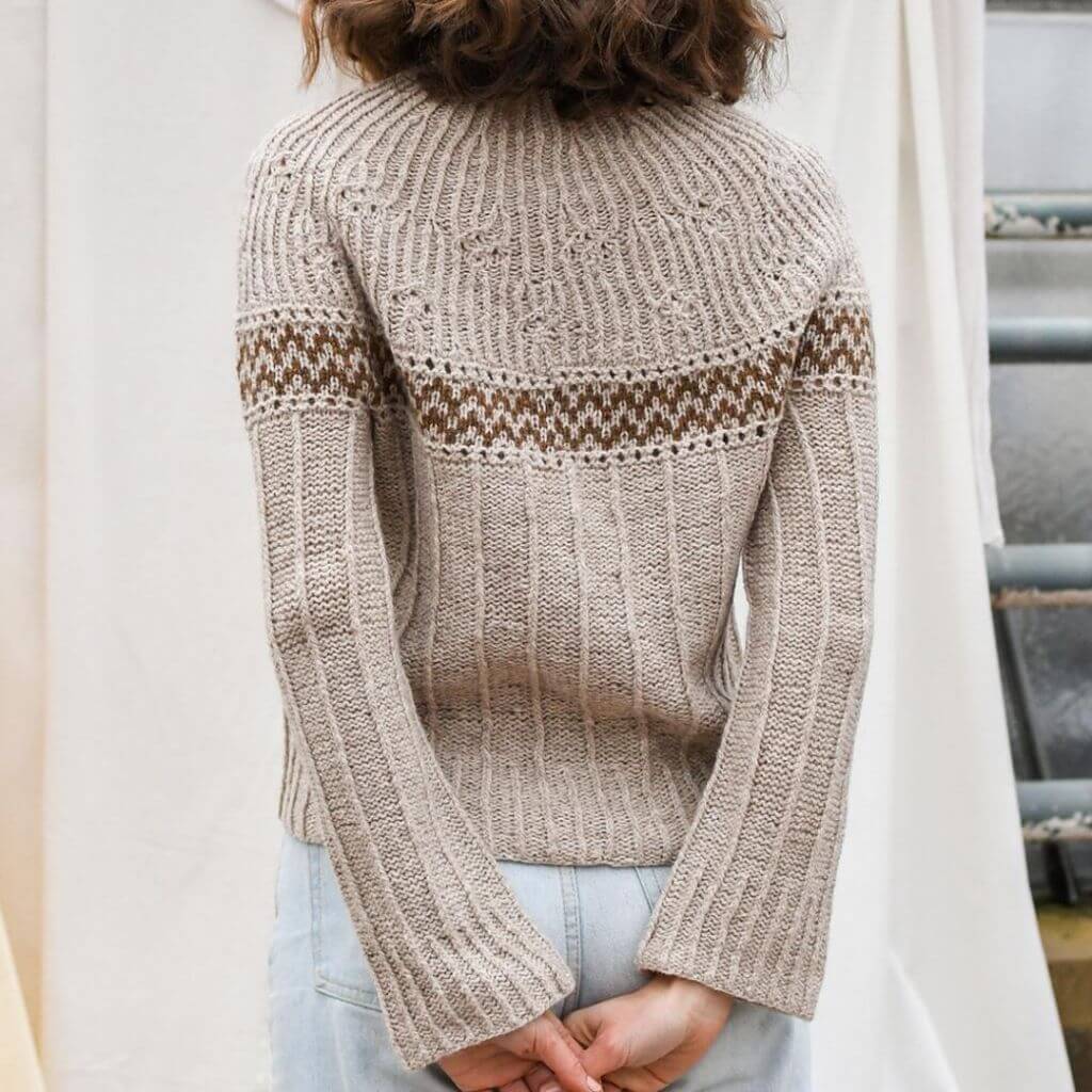 BC Garn Pullover Jonna Strickanleitung - BC Garn Lieblingsgarn