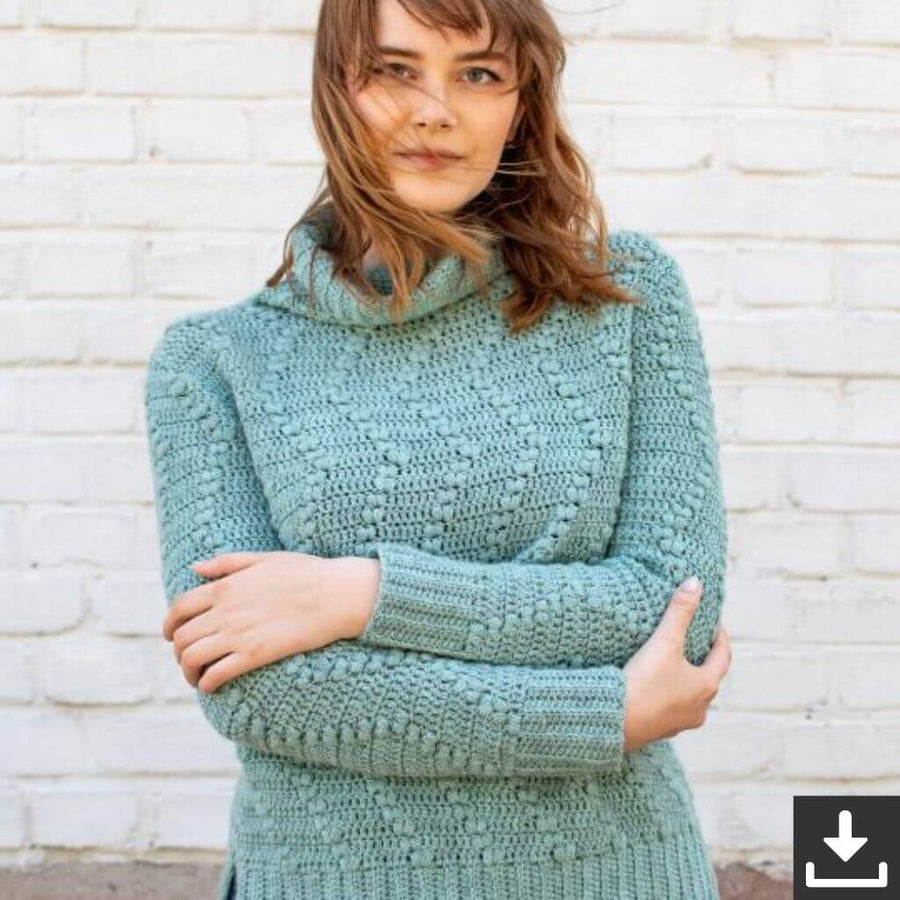 BC Garn Pullover Seashells Häkelanleitung - BC Garn Lieblingsgarn