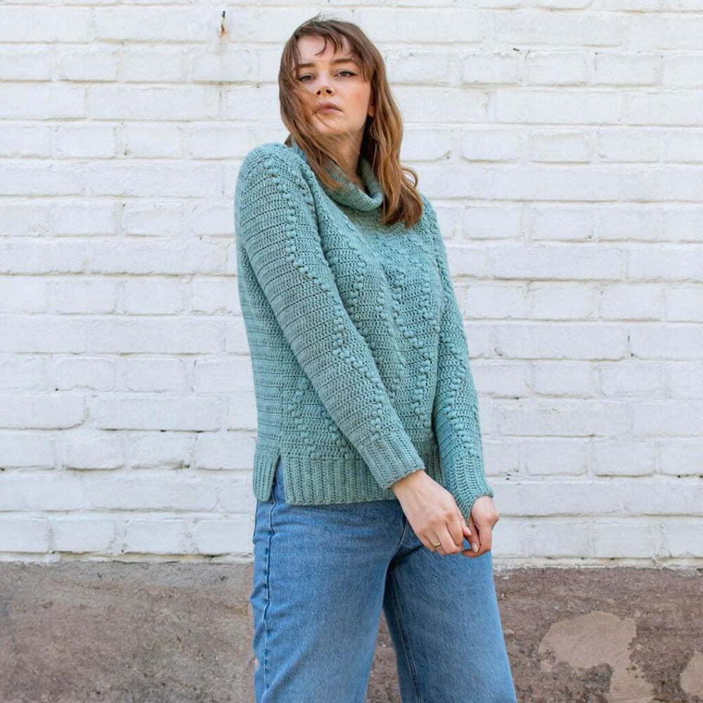 BC Garn Pullover Seashells Häkelanleitung - BC Garn Lieblingsgarn