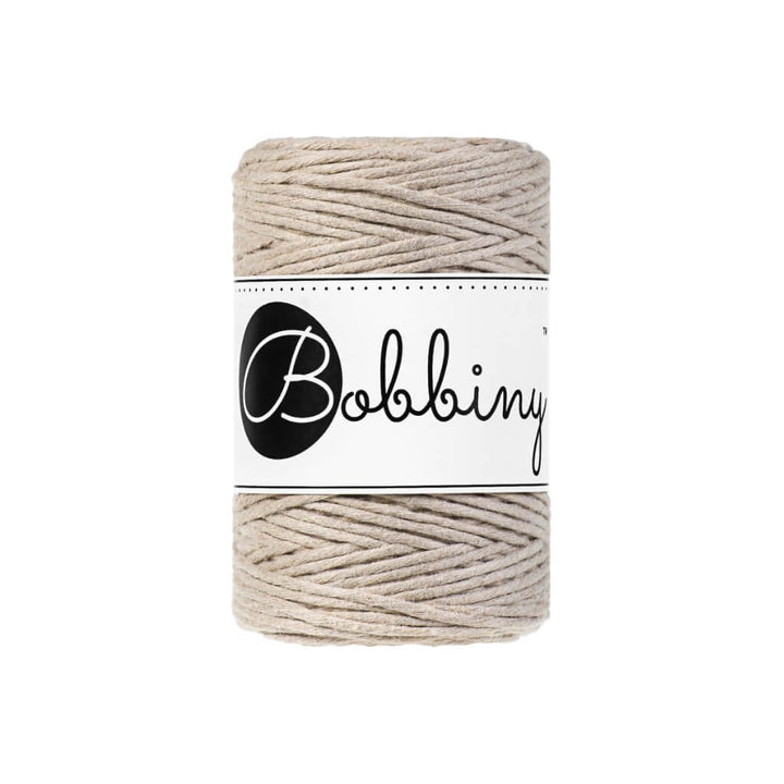 Bobbiny Beige Bobbiny Makramee Garn 1,5 mm Lieblingsgarn