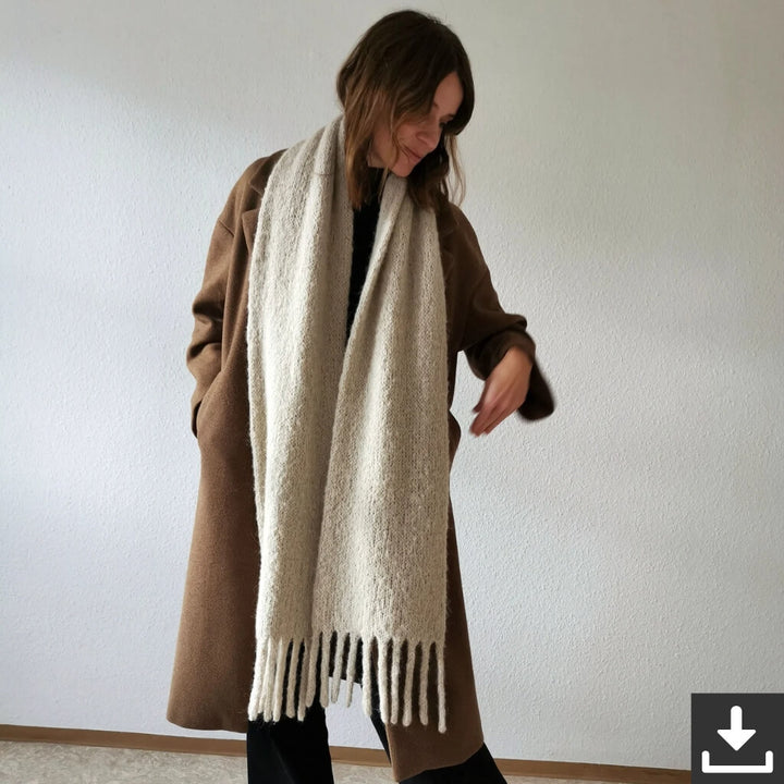 Paulastrickt Berlin Scarf Strickanleitung - Paulastrickt (PDF) Lieblingsgarn