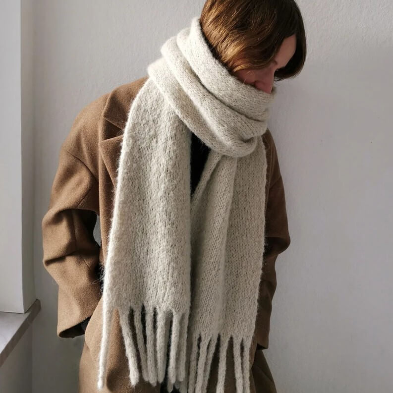 Paulastrickt Pattern Berlin Scarf Strickanleitung - Paulastrickt (PDF) Lieblingsgarn