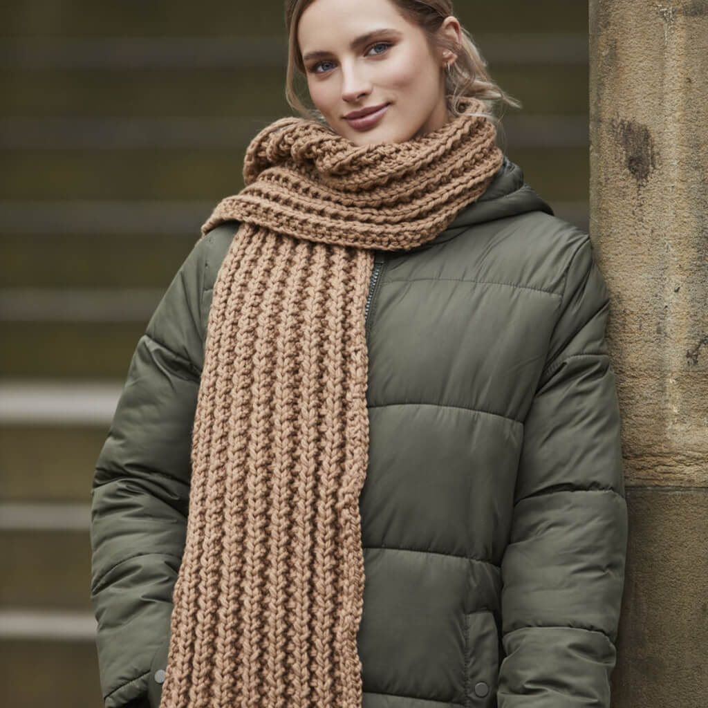 Rowan Pattern Grobstrick Schal Strickanleitung - Rowan (Heft) Lieblingsgarn
