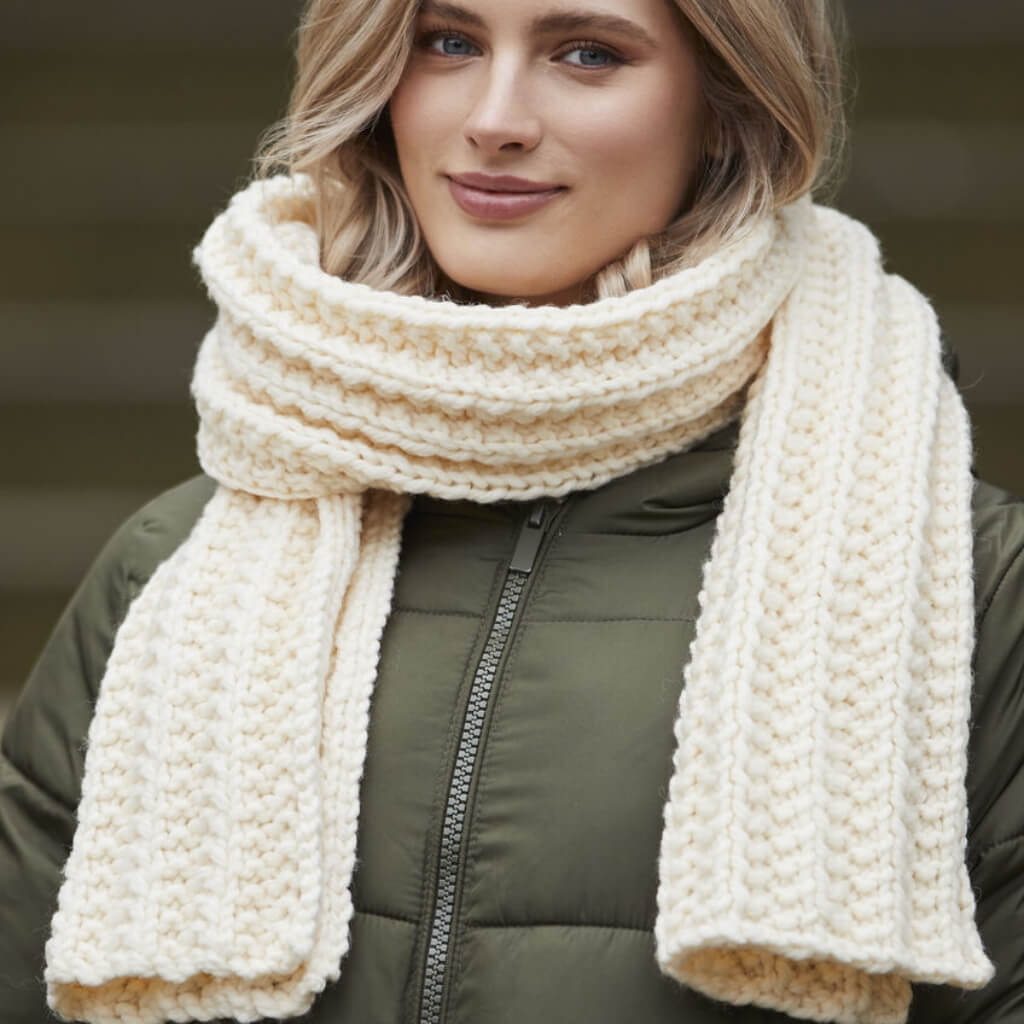 Rowan Big Wool Chunky Schal - Rowan Quick Knits Lieblingsgarn