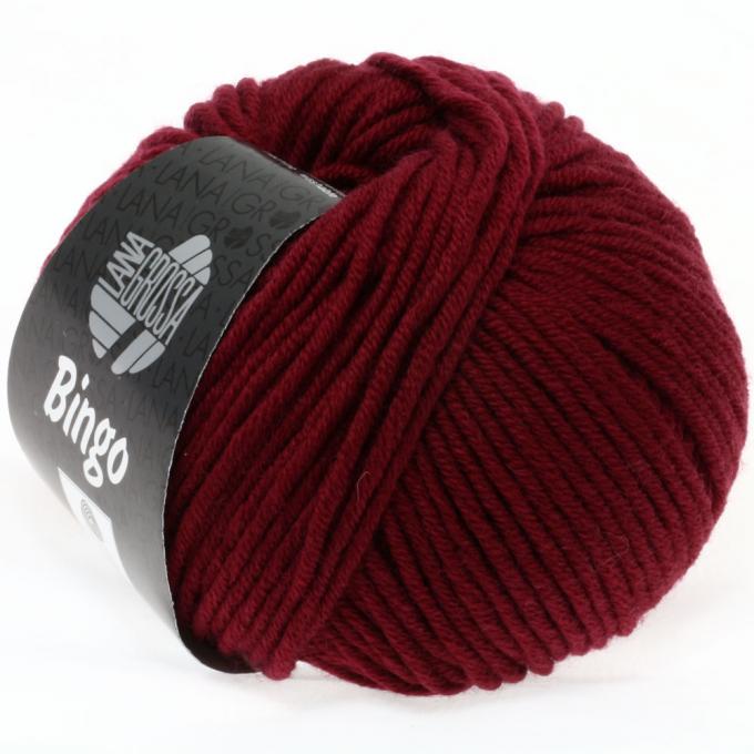 Lana Grossa Stricken & Häkeln 007 - Weinrot Lana Grossa Bingo 50g Lieblingsgarn