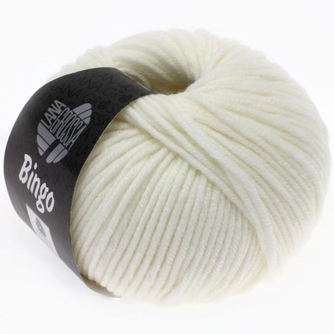 Lana Grossa Stricken & Häkeln 023 - Weiß Lana Grossa Bingo 50g Lieblingsgarn