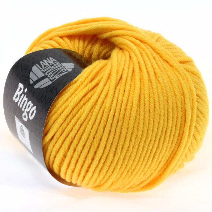 Lana Grossa Stricken & Häkeln 067 - Sonnengelb Lana Grossa Bingo 50g Lieblingsgarn