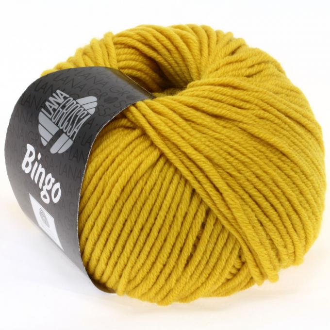Lana Grossa Stricken & Häkeln 154 - Safrangelb Lana Grossa Bingo 50g Lieblingsgarn