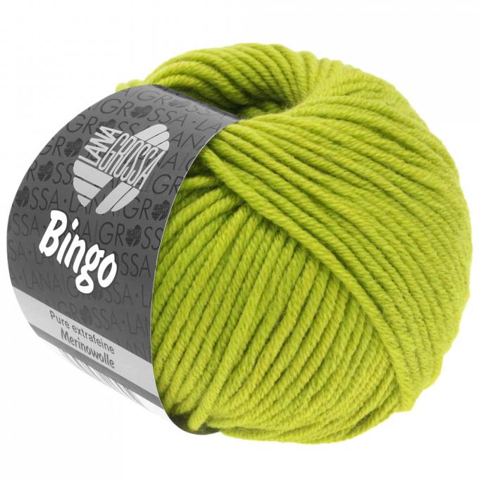 Lana Grossa Stricken & Häkeln 728 - Kiwigrün Lana Grossa Bingo 50g Lieblingsgarn