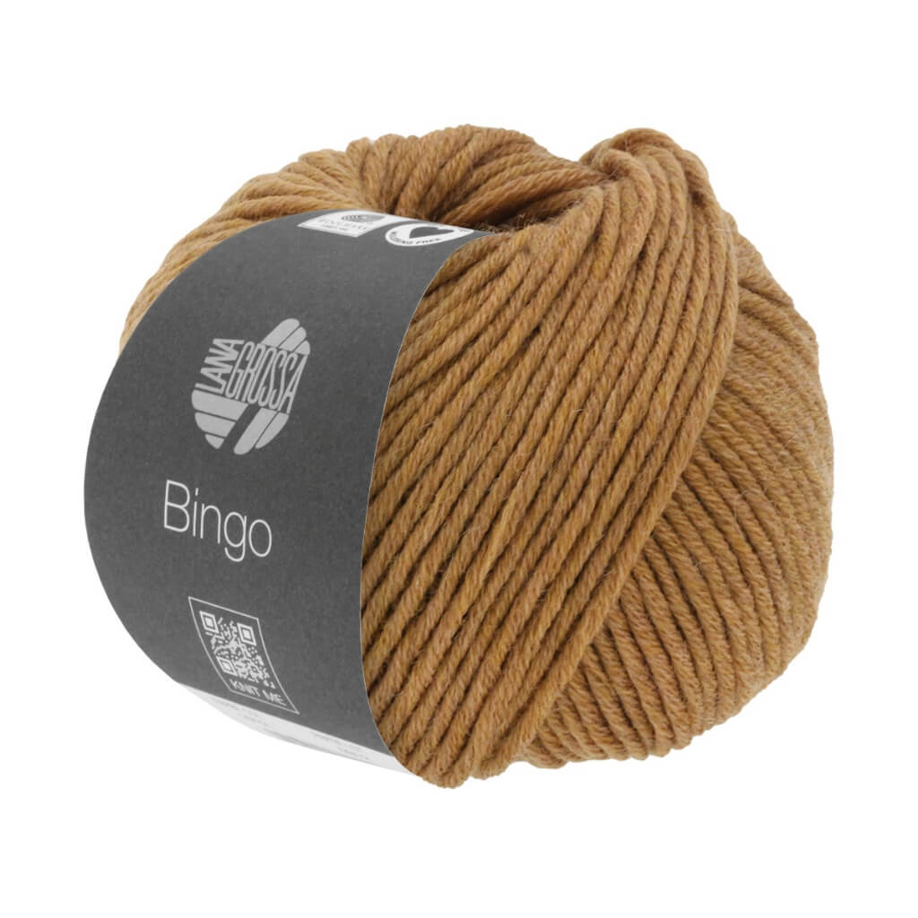 Lana Grossa Stricken & Häkeln 1026 - Karamell meliert Lana Grossa Bingo 50g Lieblingsgarn