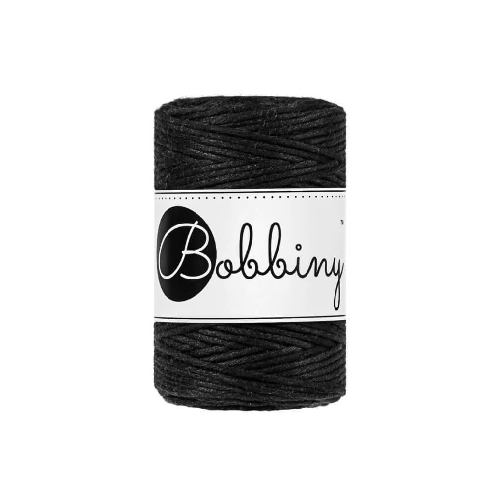 Bobbiny Black Bobbiny Makramee Garn 1,5 mm Lieblingsgarn