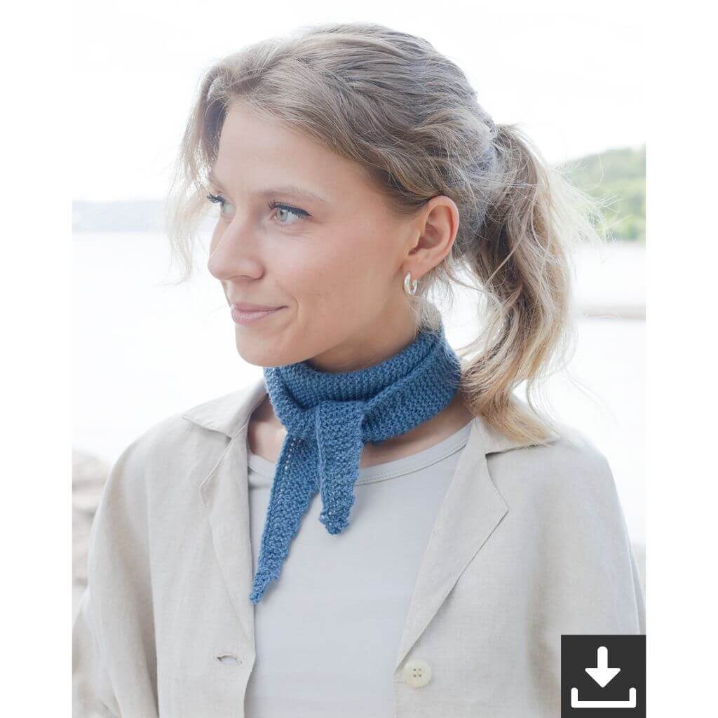 Drops Blueberry Hill Scarf Strickanleitung - Drops (PDF) Lieblingsgarn