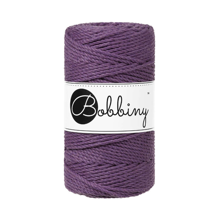 Bobbiny Violet Bobbiny Makramee Garn 3mm gedreht Lieblingsgarn