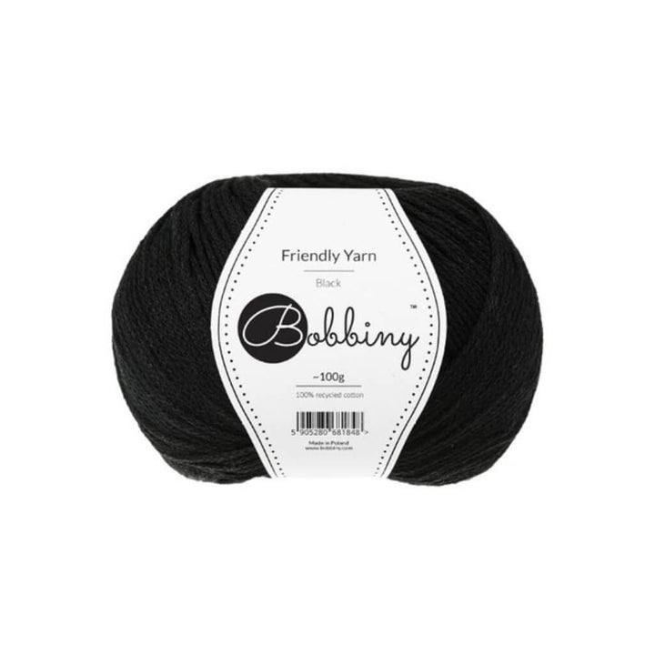 Bobbiny Friendly Yarn black Lieblingsgarn