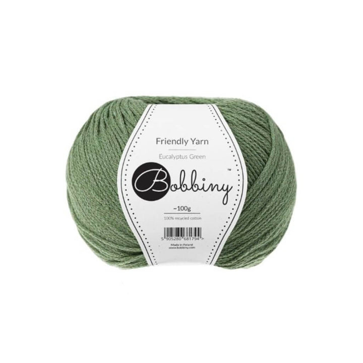 Bobbiny Friendly Yarn eucalyptus Lieblingsgarn