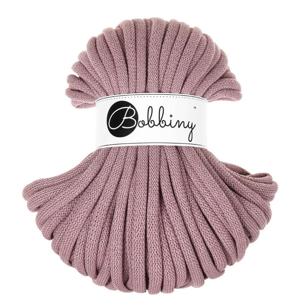 Bobbiny Mauve Bobbiny Jumbo Kordel 9 mm x 30 m Lieblingsgarn