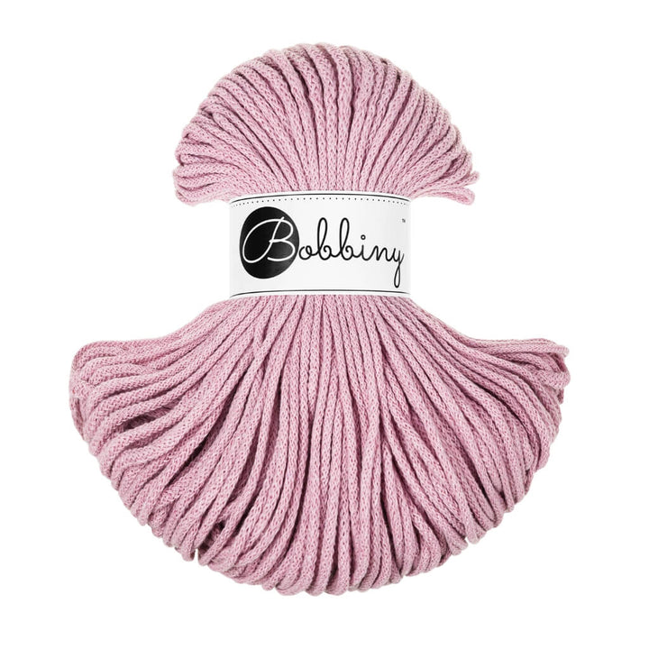 Bobbiny Makramee Dusty Rose Bobbiny Kordel Junior 3mm x 100 m Lieblingsgarn