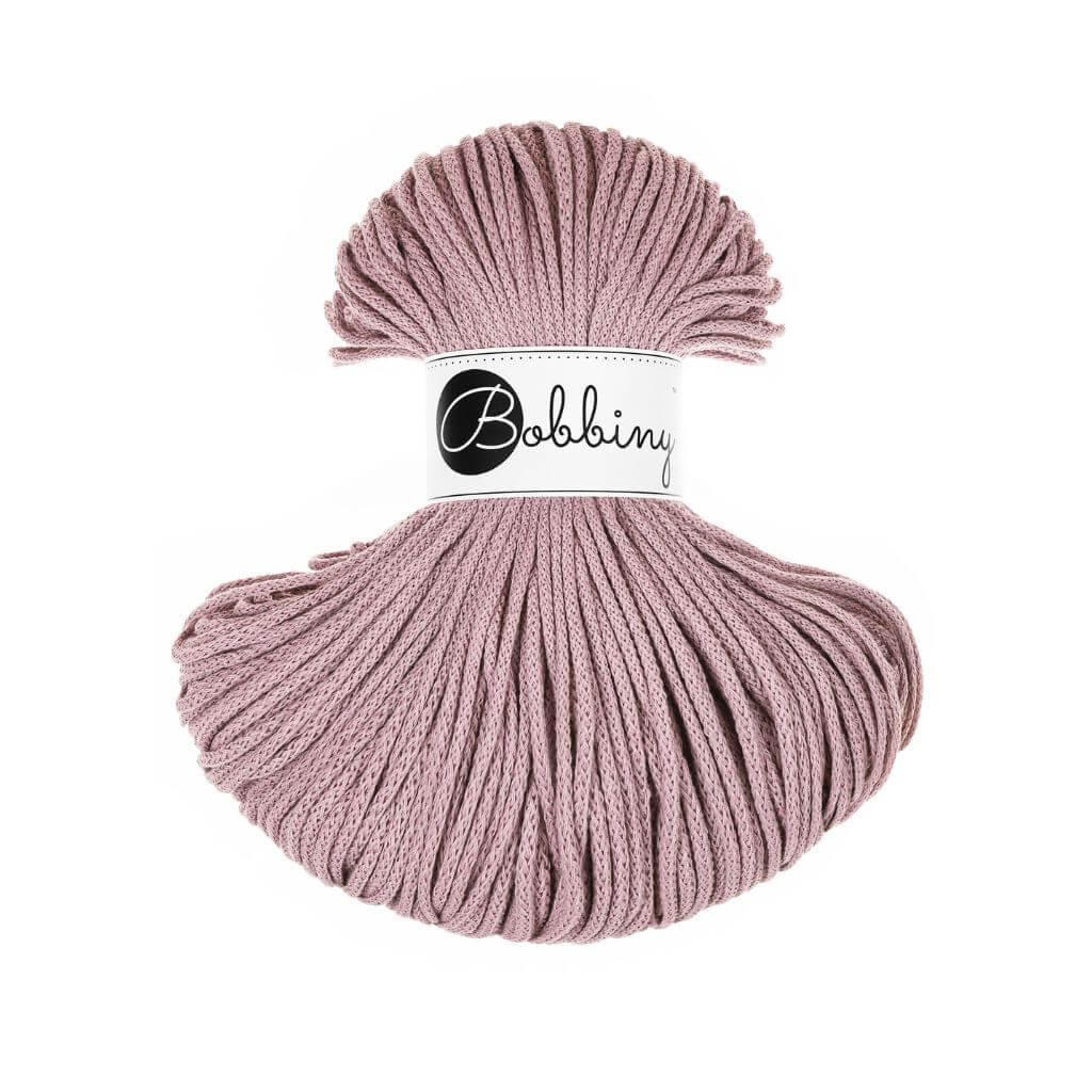 Bobbiny Makramee Mauve Bobbiny Kordel Junior 3mm x 100 m Lieblingsgarn