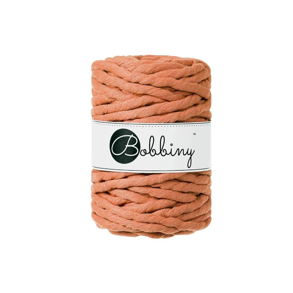 Bobbiny Terracotta Bobbiny Makramee Garn 9mm x 30 m Lieblingsgarn