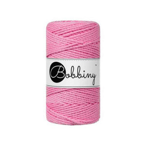 Bobbiny Makramee Garn 3mm gedreht