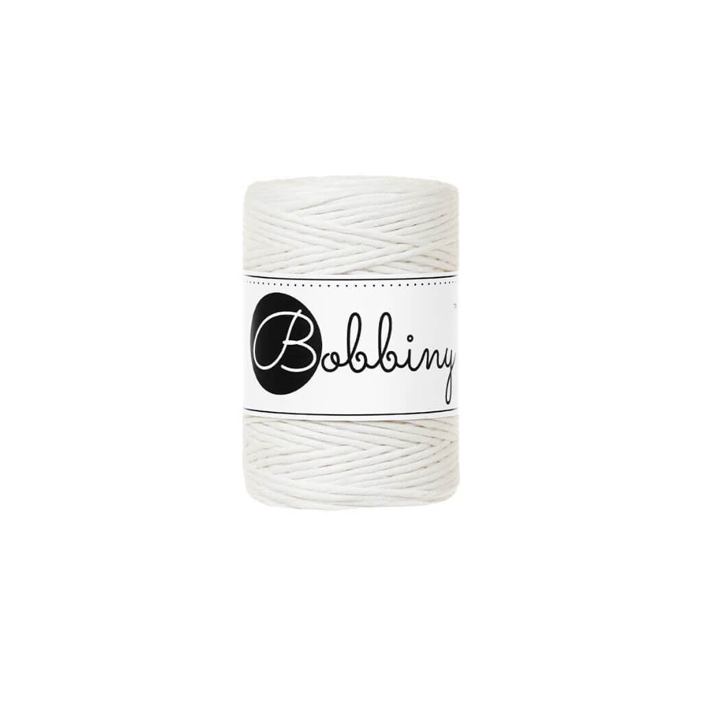 Bobbiny Off White Bobbiny Makramee Garn 1,5 mm Lieblingsgarn