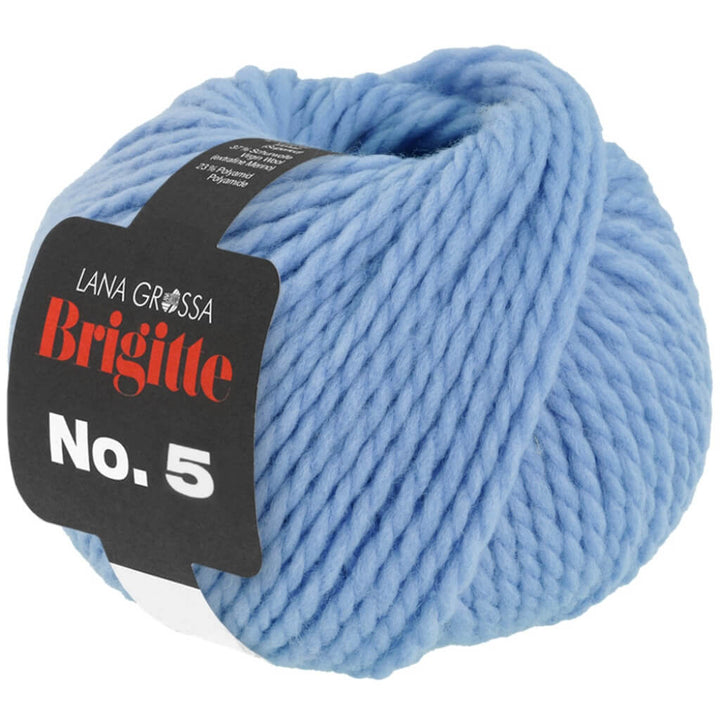 Lana Grossa 5 - Veilchenblau Lana Grossa Brigitte No. 5 Lieblingsgarn