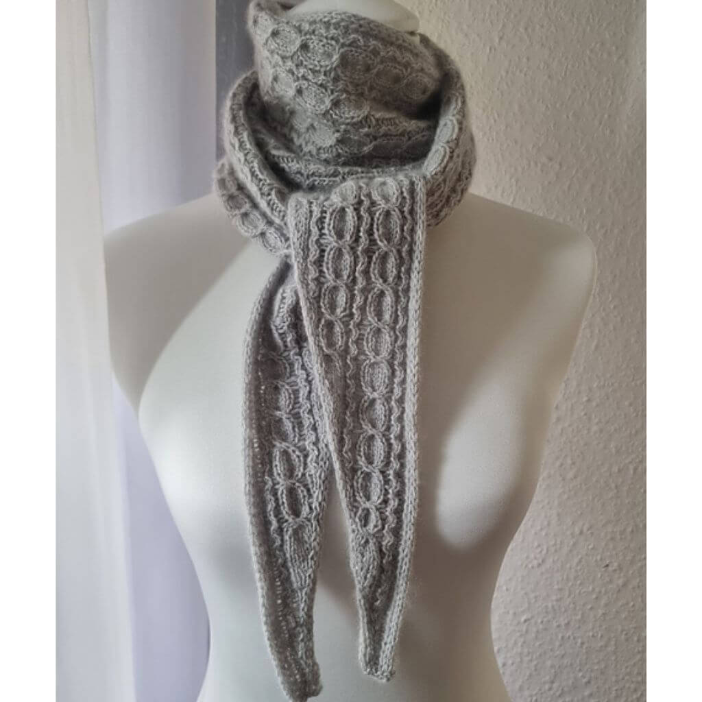 Miene Knits Budburst Scarf Strickanleitung - Miene Knits (PDF) Lieblingsgarn