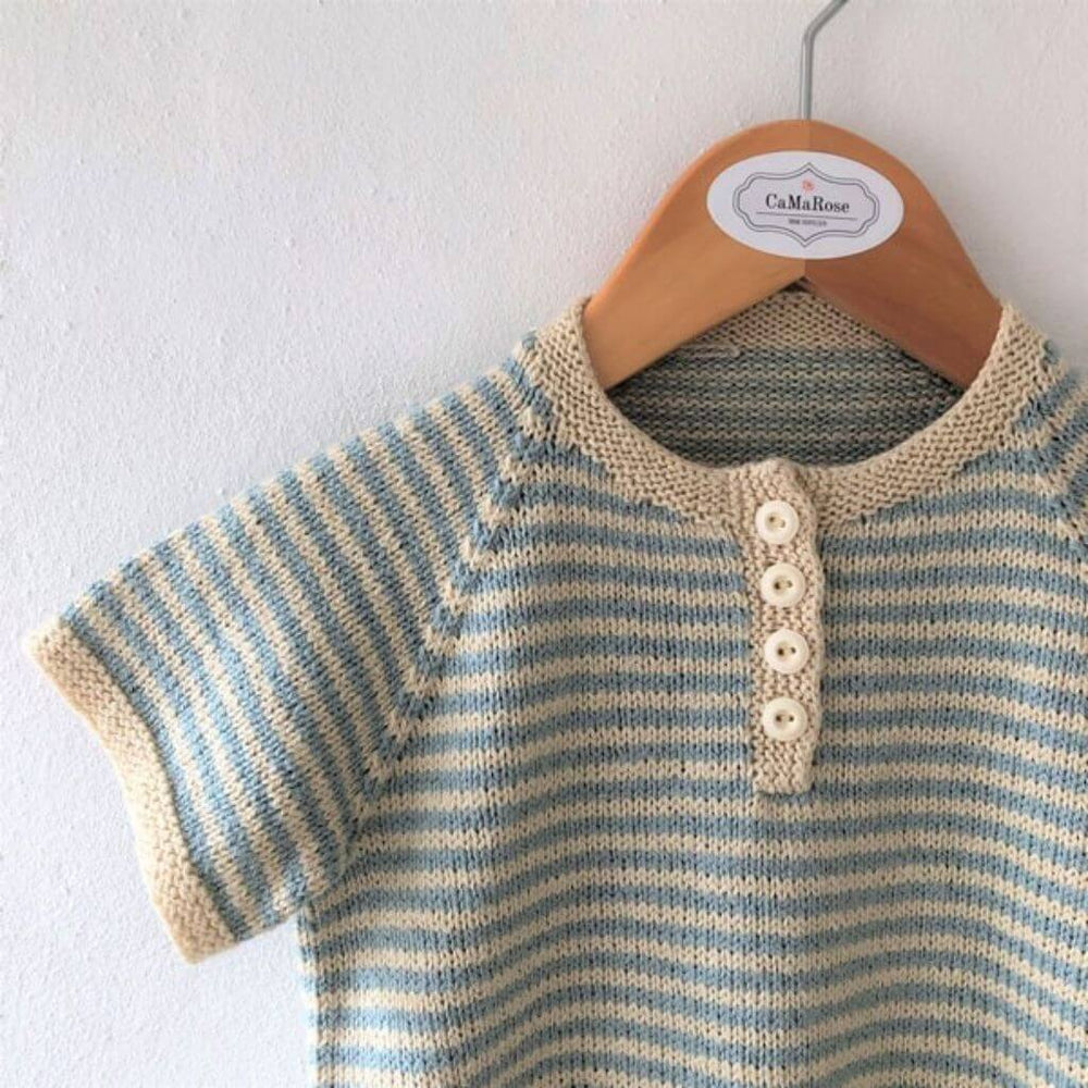 CaMaRose Pattern Eriks T-Shirt Strickanleitung - CaMaRose (PDF) Lieblingsgarn