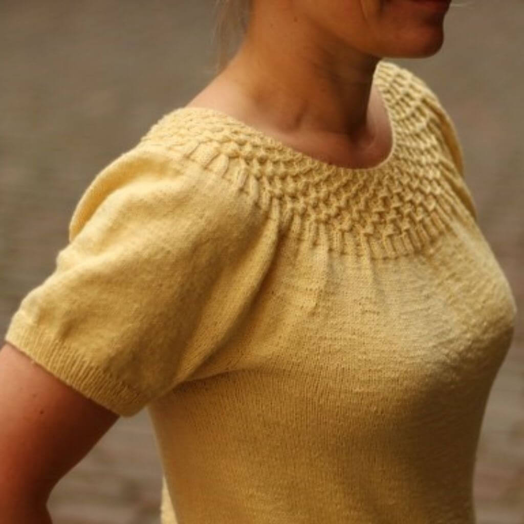 CaMaRose Pattern Summer Smock Tee Strickanleitung - CaMaRose (PDF) Lieblingsgarn