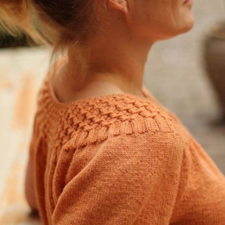 CaMaRose Pattern Summer Smock Tee Strickanleitung - CaMaRose (PDF) Lieblingsgarn