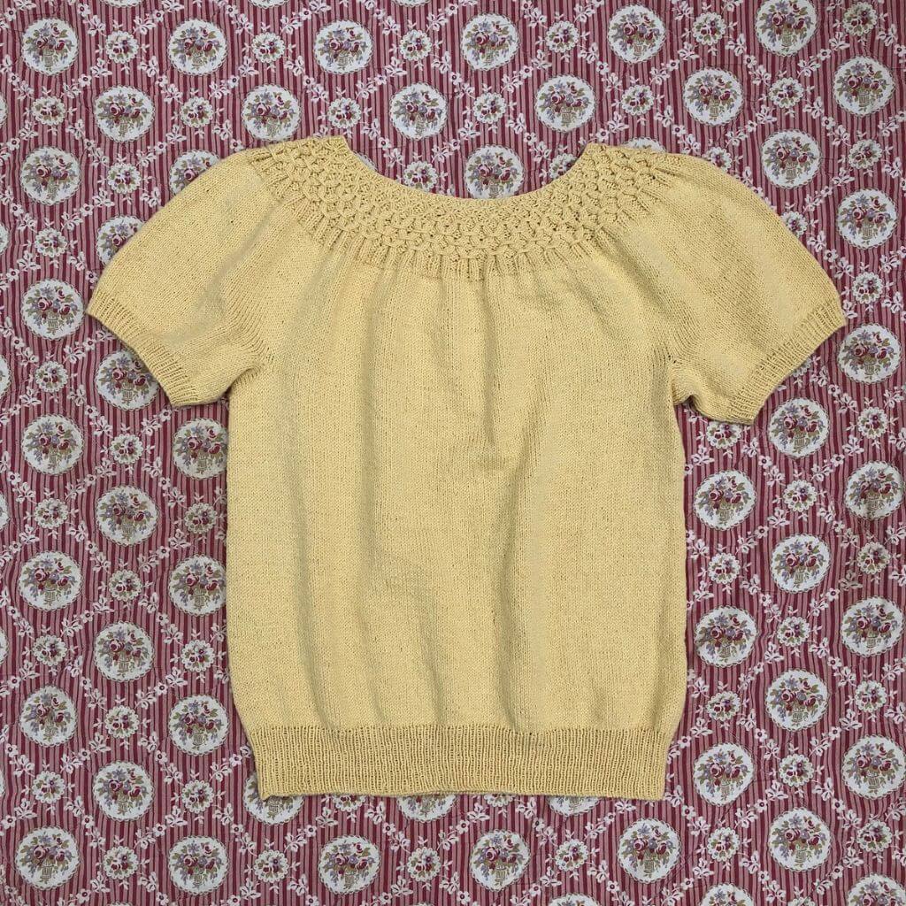 CaMaRose Pattern Summer Smock Tee Strickanleitung - CaMaRose (PDF) Lieblingsgarn