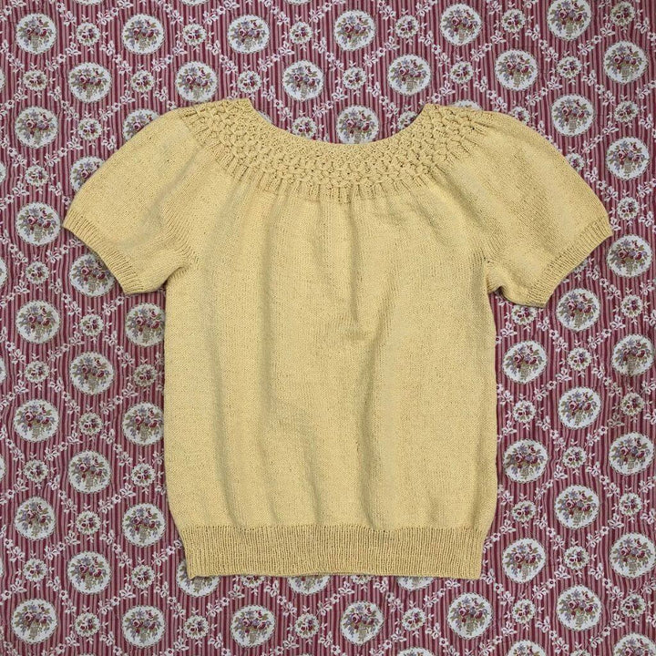 CaMaRose Pattern Summer Smock Tee Strickanleitung - CaMaRose (PDF) Lieblingsgarn