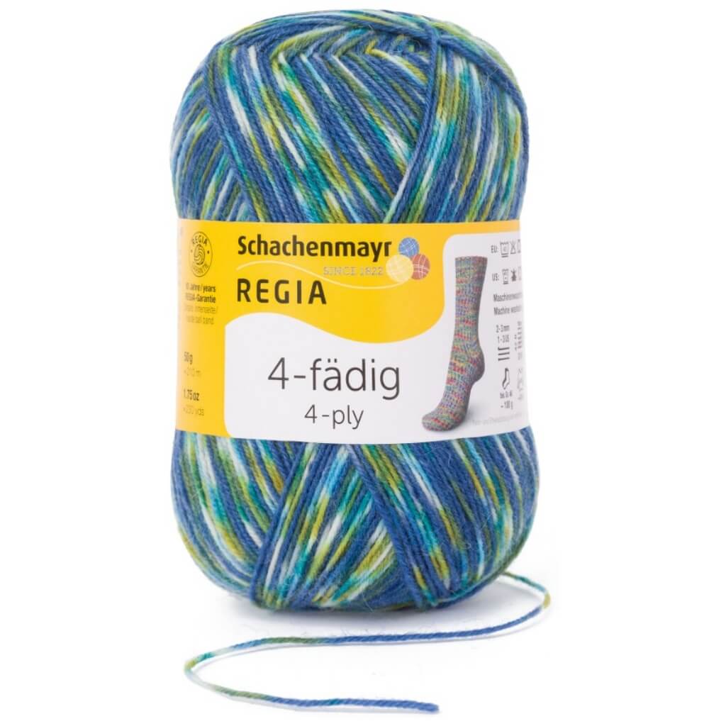 Schachenmayr 9395 - Camping Color Schachenmayr Regia 4-Fädig Color 100g Lieblingsgarn