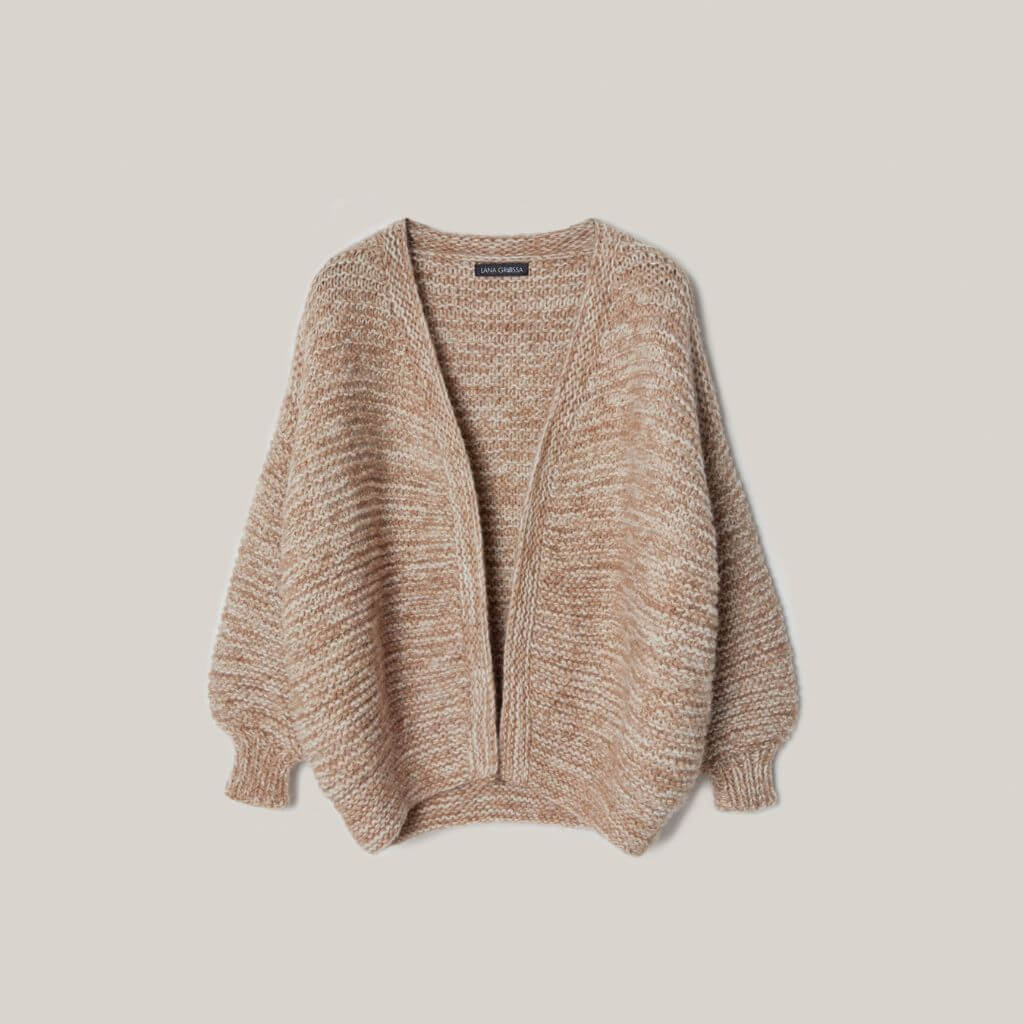 Lana Grossa Pattern Weiter Cardigan Strickanleitung - Lana Grossa (PDF) Lieblingsgarn