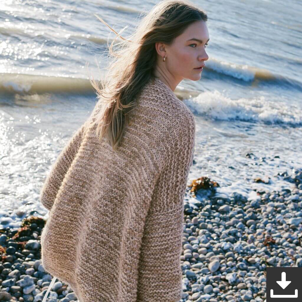 Lana Grossa Pattern Weiter Cardigan Strickanleitung - Lana Grossa (PDF) Lieblingsgarn