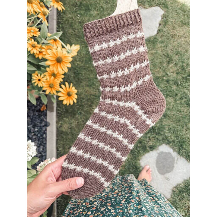 Carolin Balmes Pattern Friedas Mosaic Socken Strickanleitung - Carolin Balmes (PDF) Lieblingsgarn