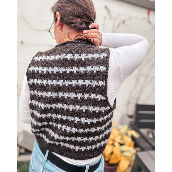 Carolin Balmes Pattern Friedas Mosaic Weste Strickanleitung - Carolin Balmes (PDF) Lieblingsgarn