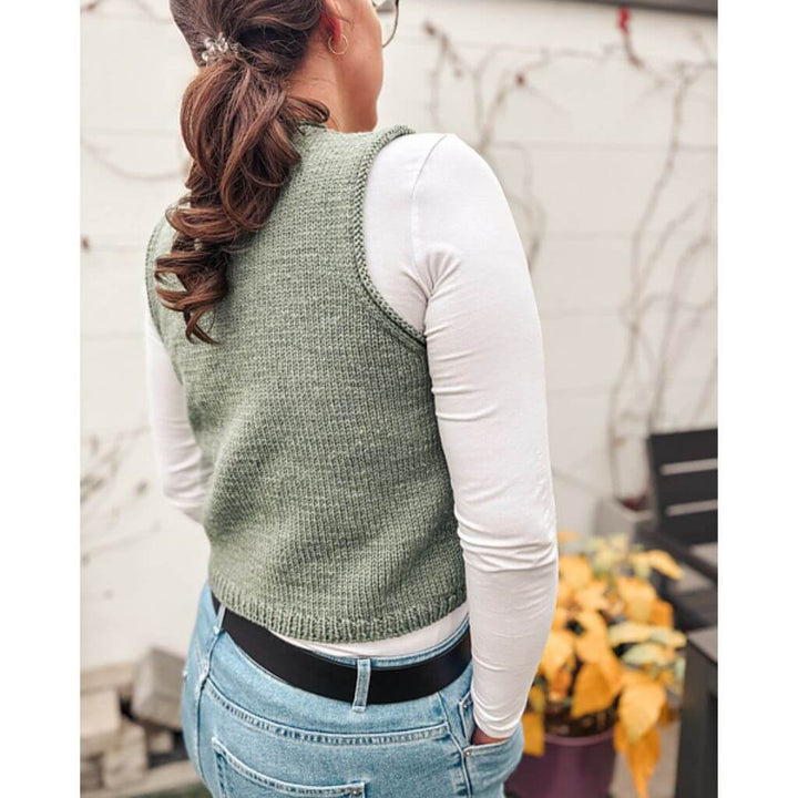 Carolin Balmes Pattern Friedas Mosaic Weste Strickanleitung - Carolin Balmes (PDF) Lieblingsgarn