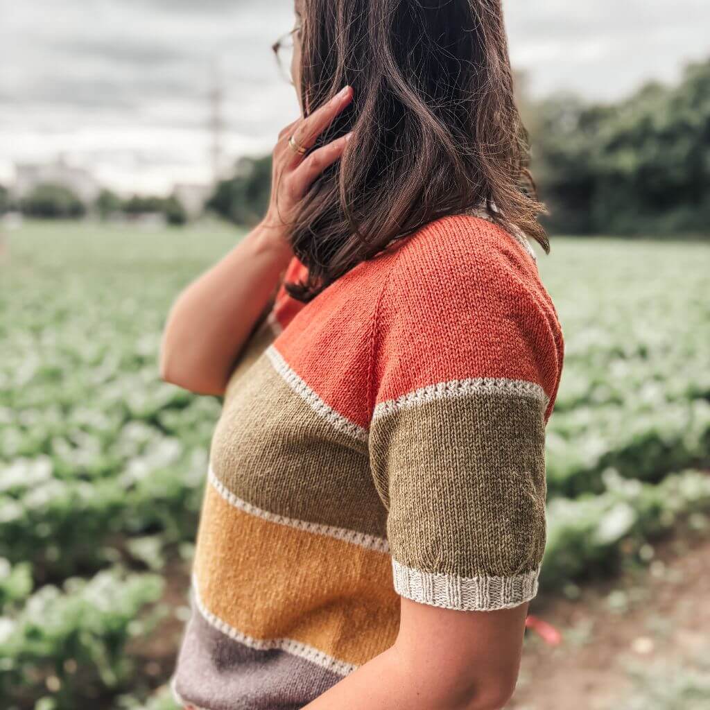 Carolin Balmes Bluse Hedis Blouse Strickanleitung - Carolin Balmes (PDF) Lieblingsgarn
