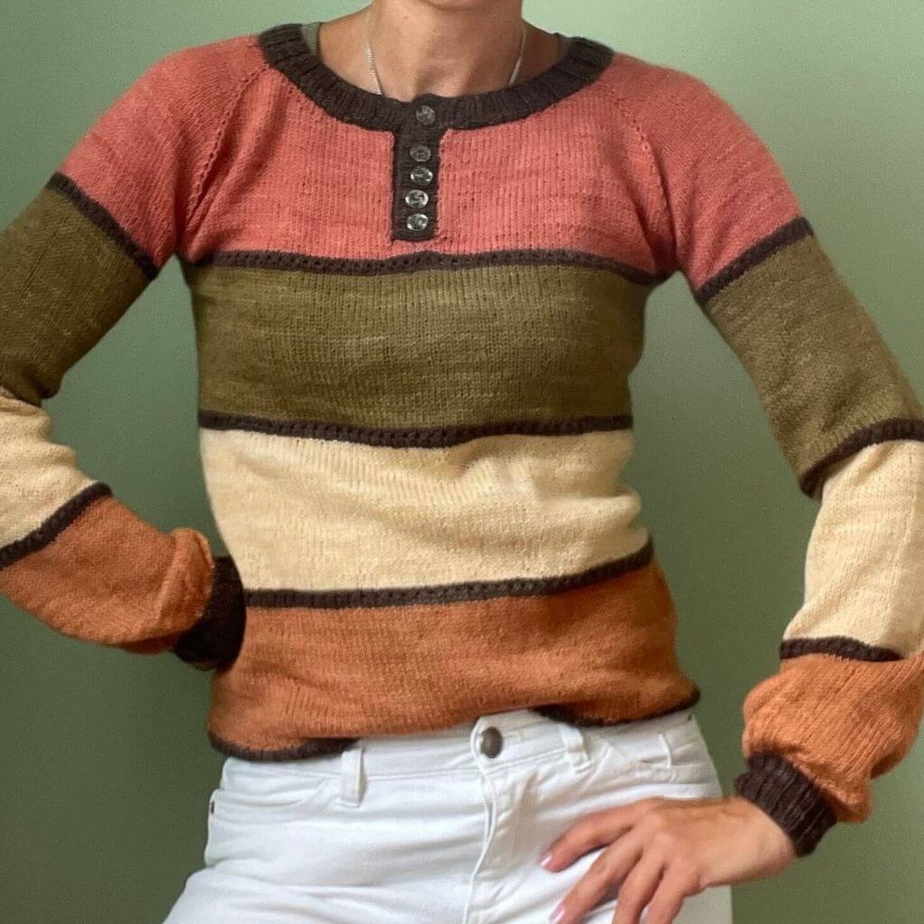 Carolin Balmes Bluse Hedis Blouse Strickanleitung - Carolin Balmes (PDF) Lieblingsgarn