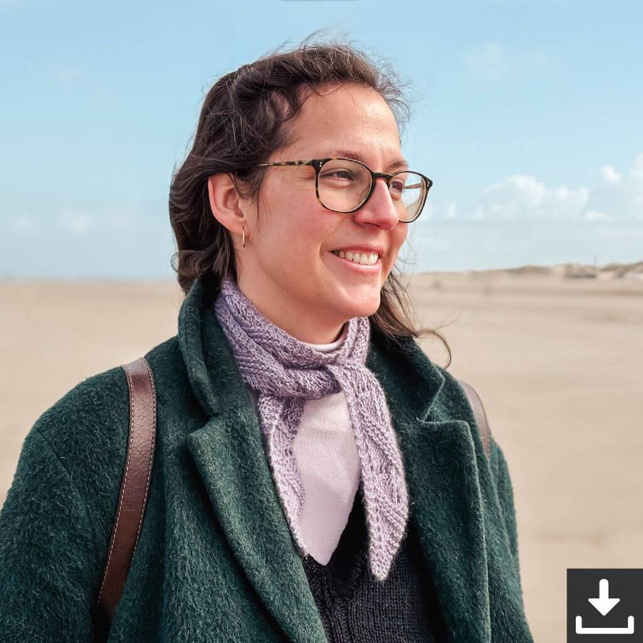 Carolin Balmes Pattern Schal Maras Mountain Scarf Strickanleitung - Carolin Balmes (PDF) Lieblingsgarn