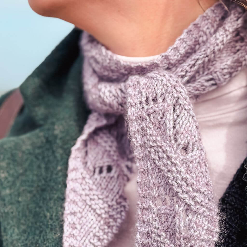 Carolin Balmes Pattern Schal Maras Mountain Scarf Strickanleitung - Carolin Balmes (PDF) Lieblingsgarn