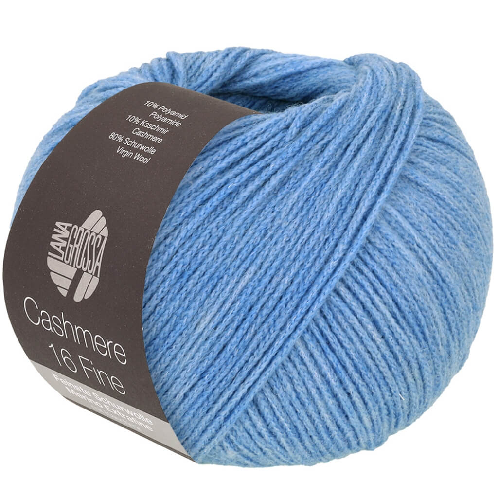 Lana Grossa 52 - Himmelblau Lana Grossa Cashmere 16 Fine 50 g Lieblingsgarn