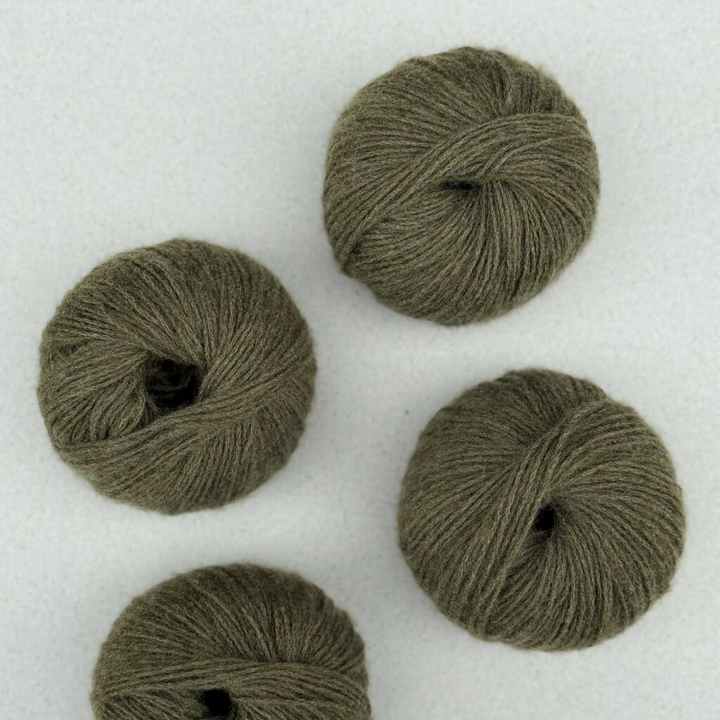 Pascuali 90 - Oliv Pascuali Cashmere 6/28 Lieblingsgarn