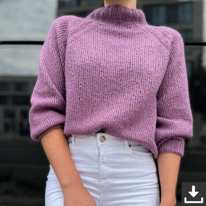 Austermann Pattern Raglanpullover Latifa Strickanleitung - Austermann (PDF) Lieblingsgarn