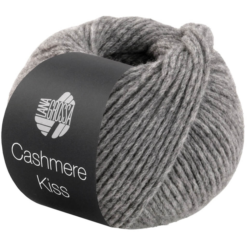 Lana Grossa 106 - Grau meliert Lana Grossa Cashmere Kiss Lieblingsgarn