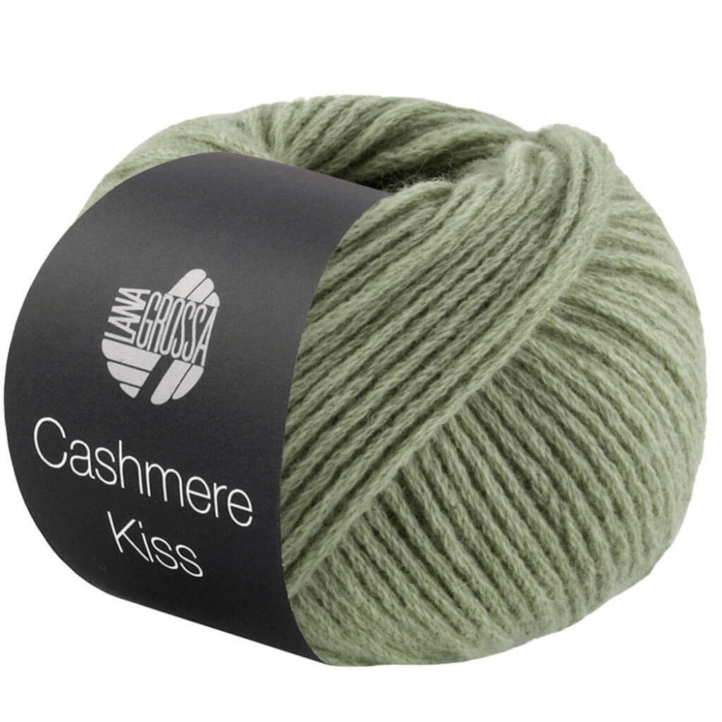 Lana Grossa 114 - Resedagrün Lana Grossa Cashmere Kiss Lieblingsgarn