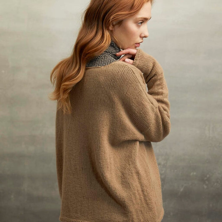 Lang Yarns Pattern Pullover mit V-Ausschnitt Strickset - Lang Yarns (PDF) Lieblingsgarn
