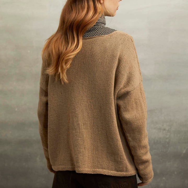 Lang Yarns Pattern Pullover mit V-Ausschnitt Strickset - Lang Yarns (PDF) Lieblingsgarn